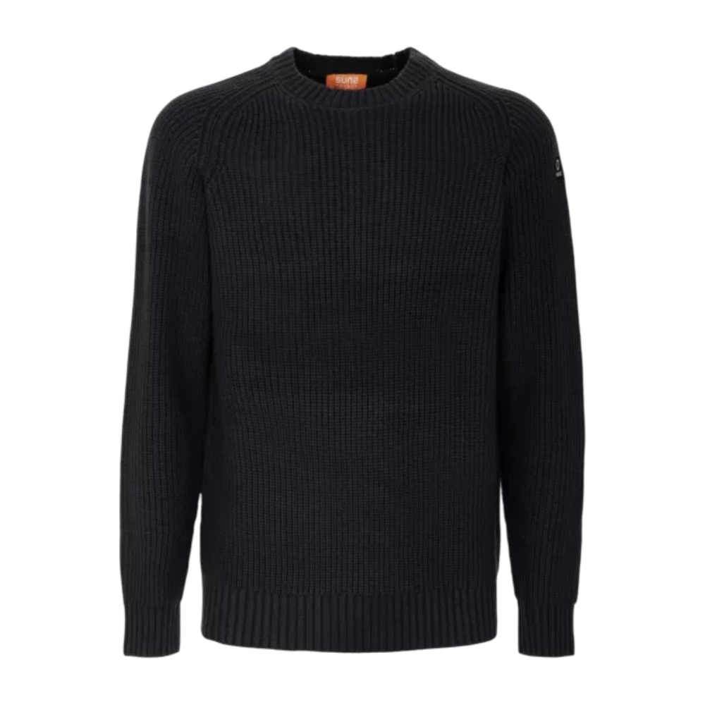 Knitwear > Round-neck Knitwear - - Suns - Modalova