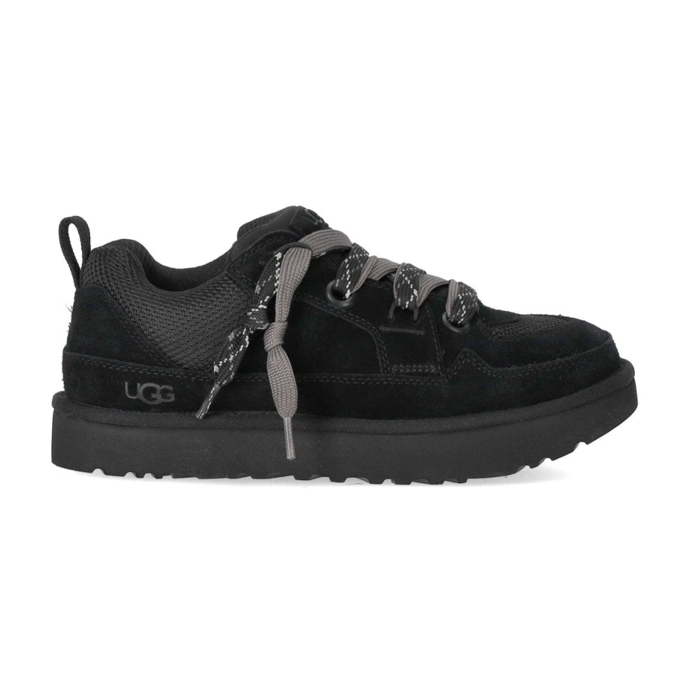Ugg Men's Black Sneakers, 10 Uk, Lo Lowmel Trainers
