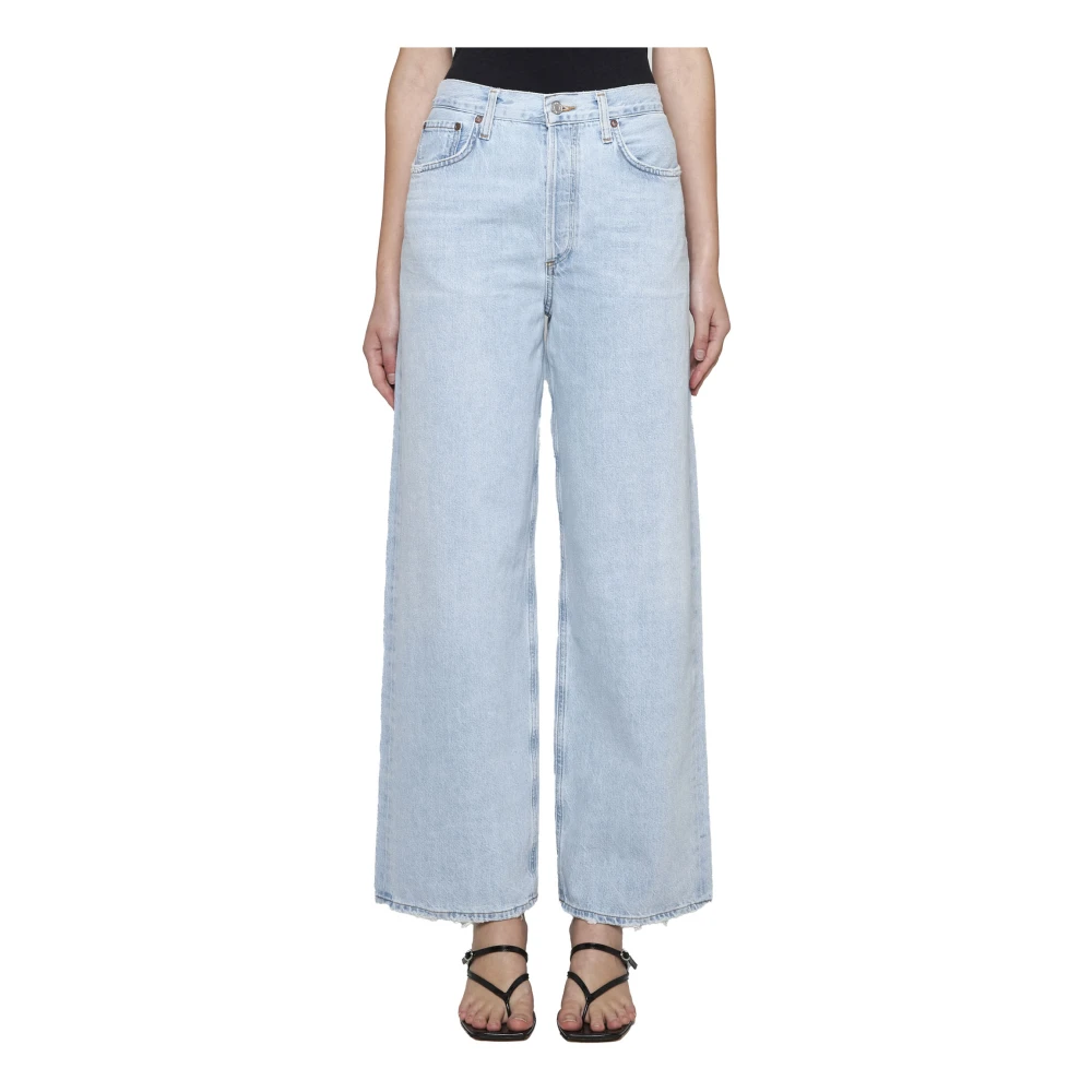 Agolde Stijlvolle Denim Jeans Blue Dames