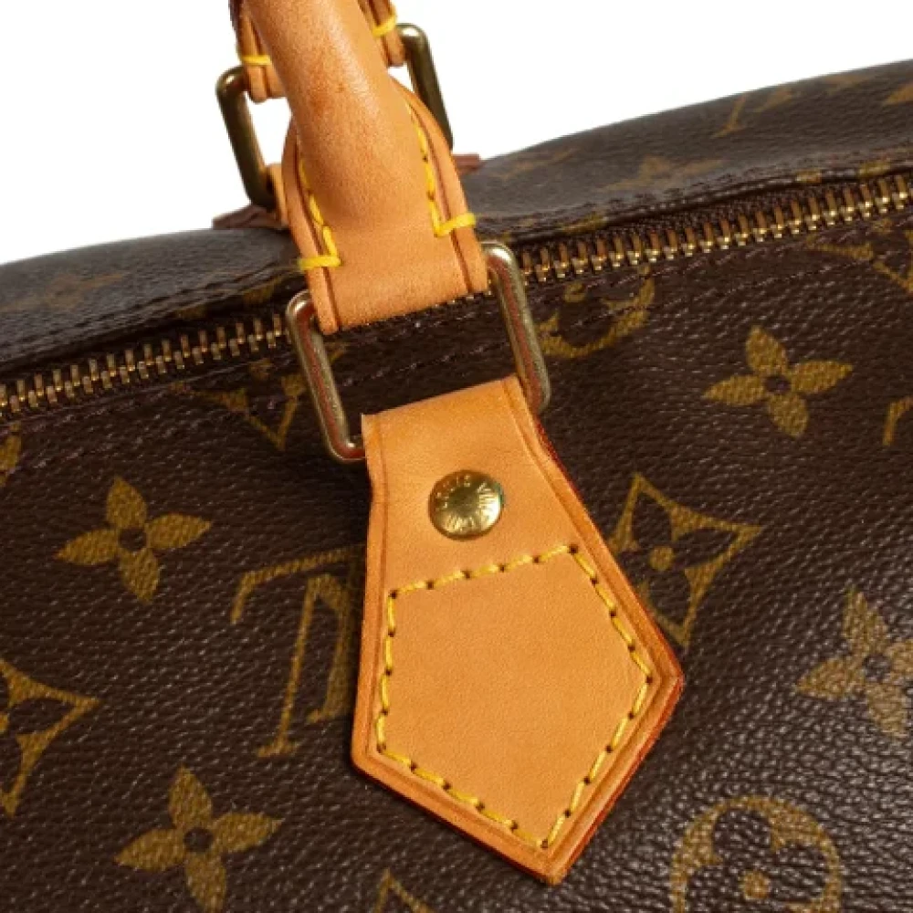Louis Vuitton Vintage Pre-owned Leather handbags Brown Dames