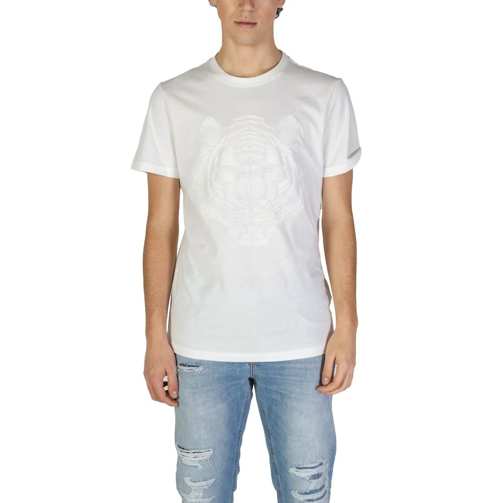 Antony Morato Katoenen T-shirt korte mouwen Lente Zomer collectie White Heren