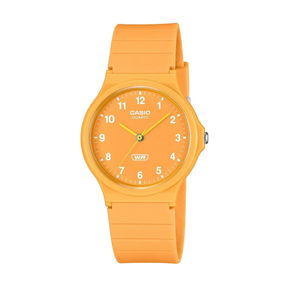 Casio Women's Orange Watches, One Size, Resin Sport Watch With Chronograph And Water Resistance