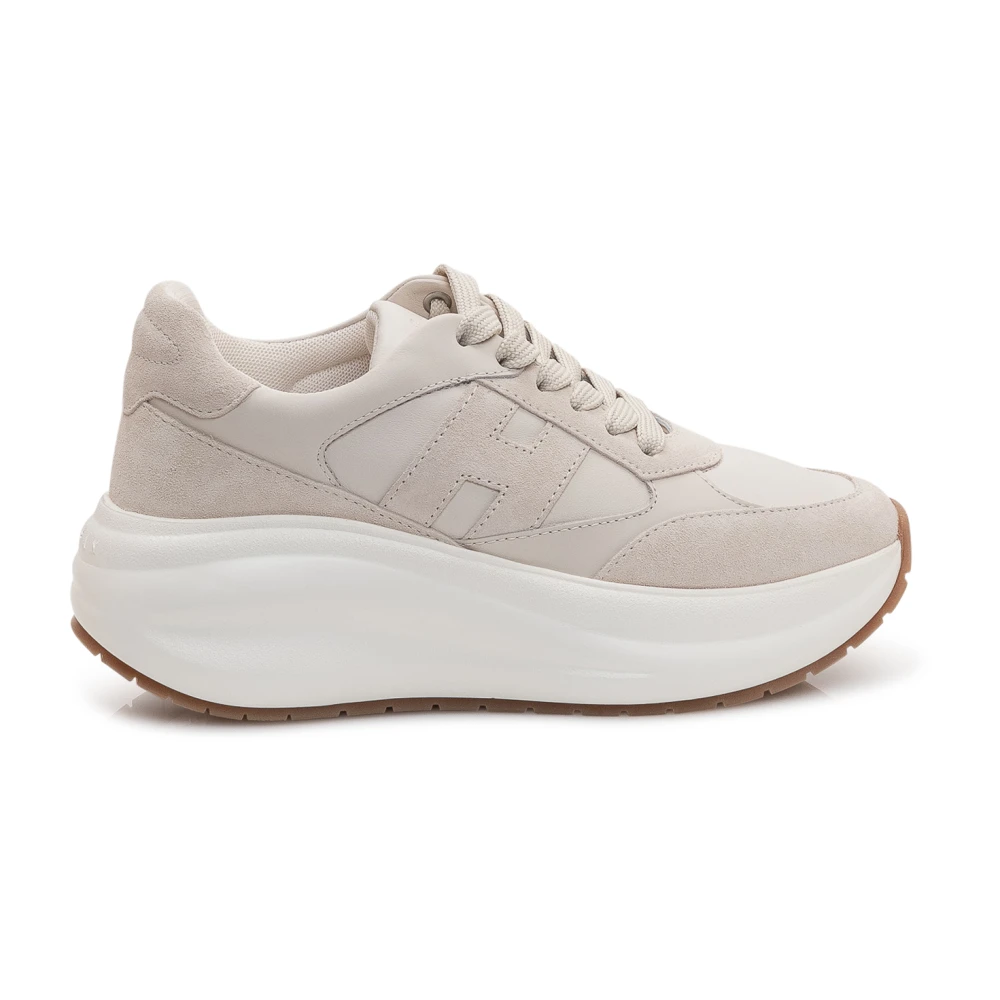 Hogan H696 Sneaker Dames Schoenen Beige