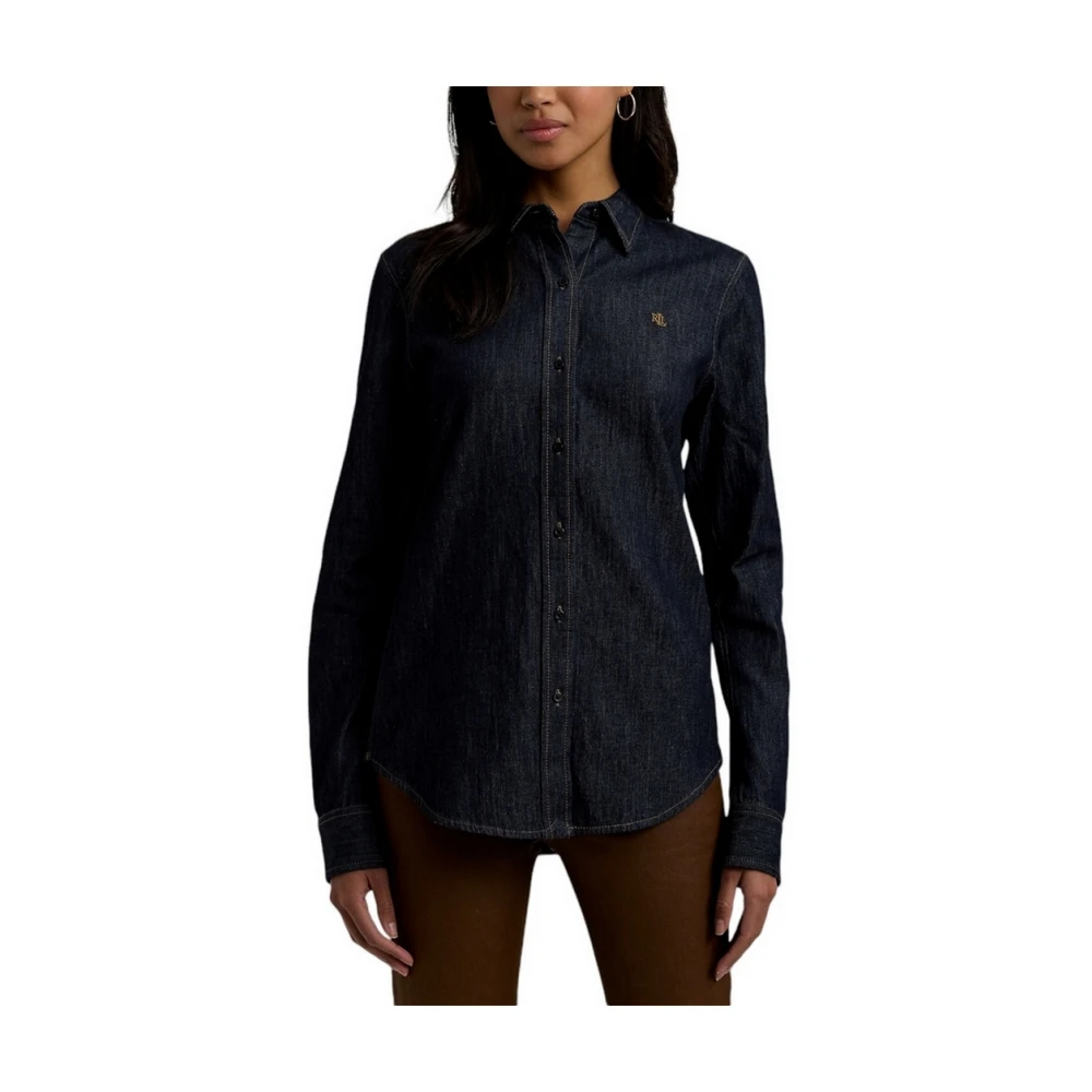 Ralph Lauren Overhemden Blue Dames