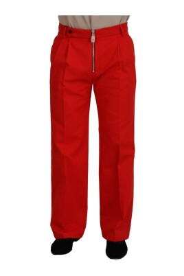 red-straight-fit-men-trousers-cotton-pants