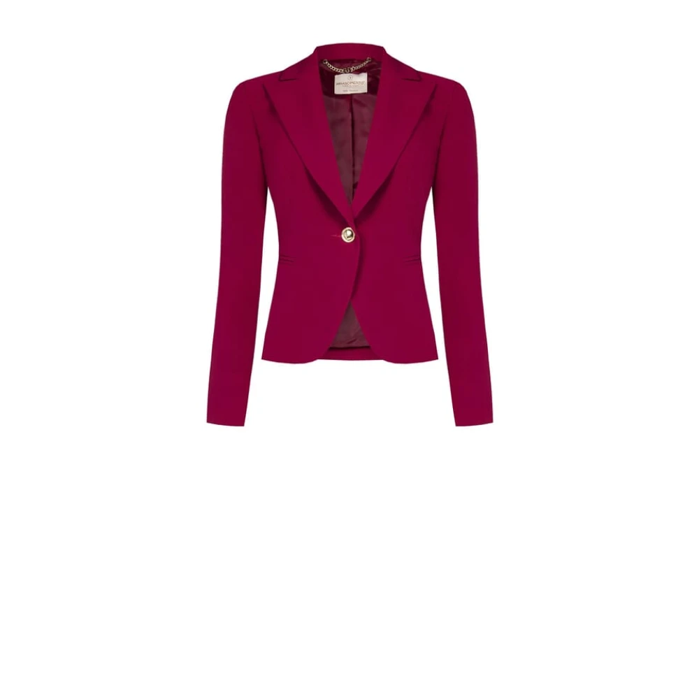 RINASCIMENTO Eénknoops Renaissance-jack Herfst Winter Red Dames