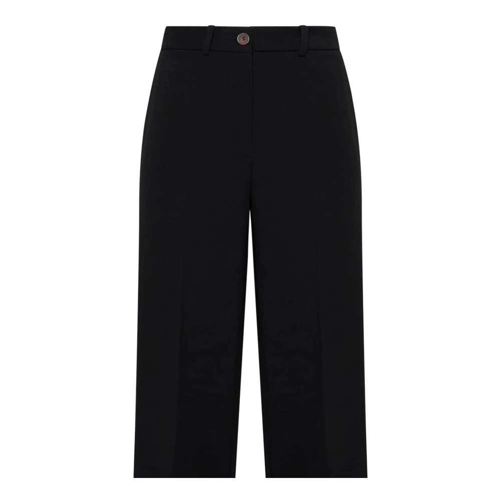 Alysi Zwarte broek voor vrouwen Black Dames