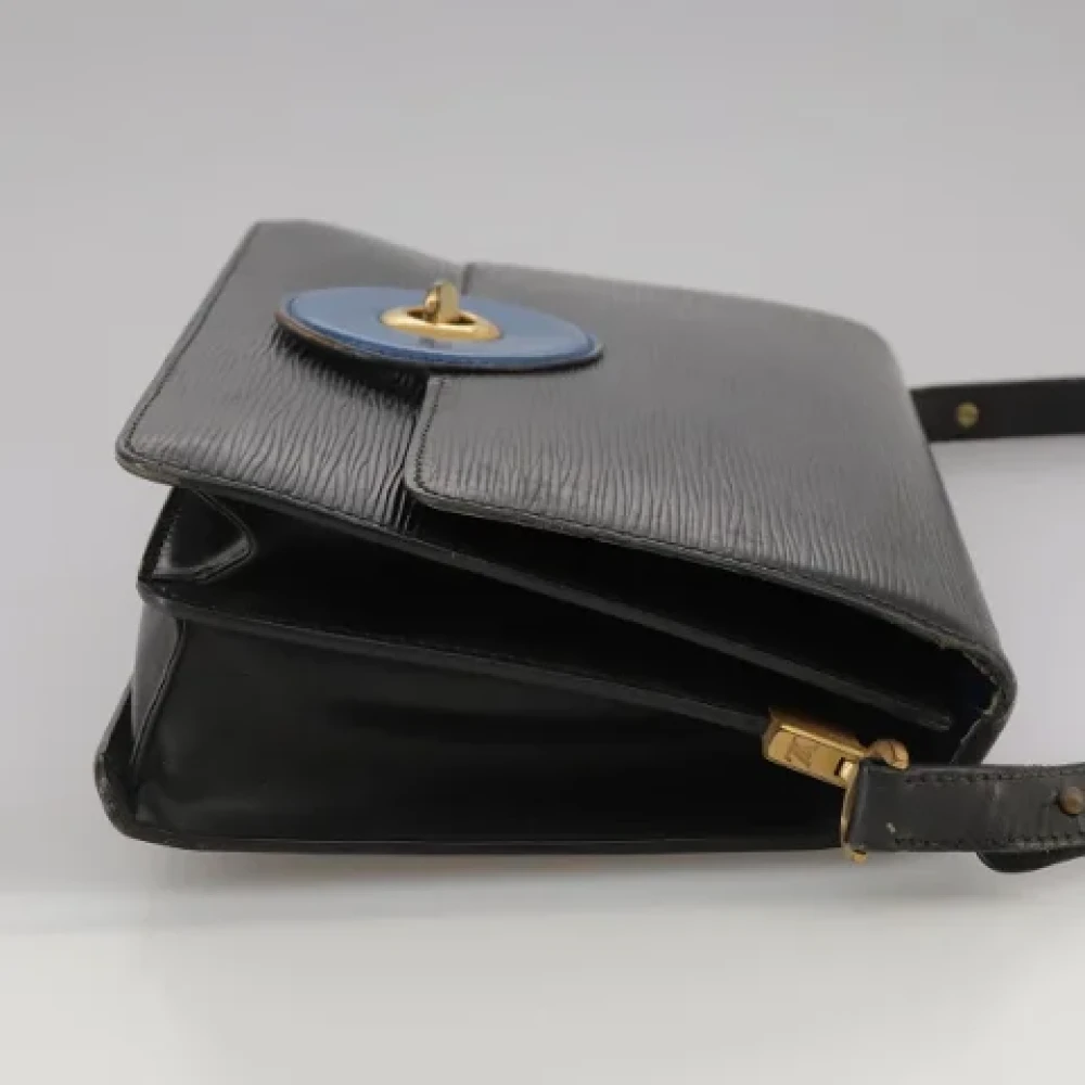 Louis Vuitton Vintage Pre-owned Leather louis-vuitton-bags Black Dames