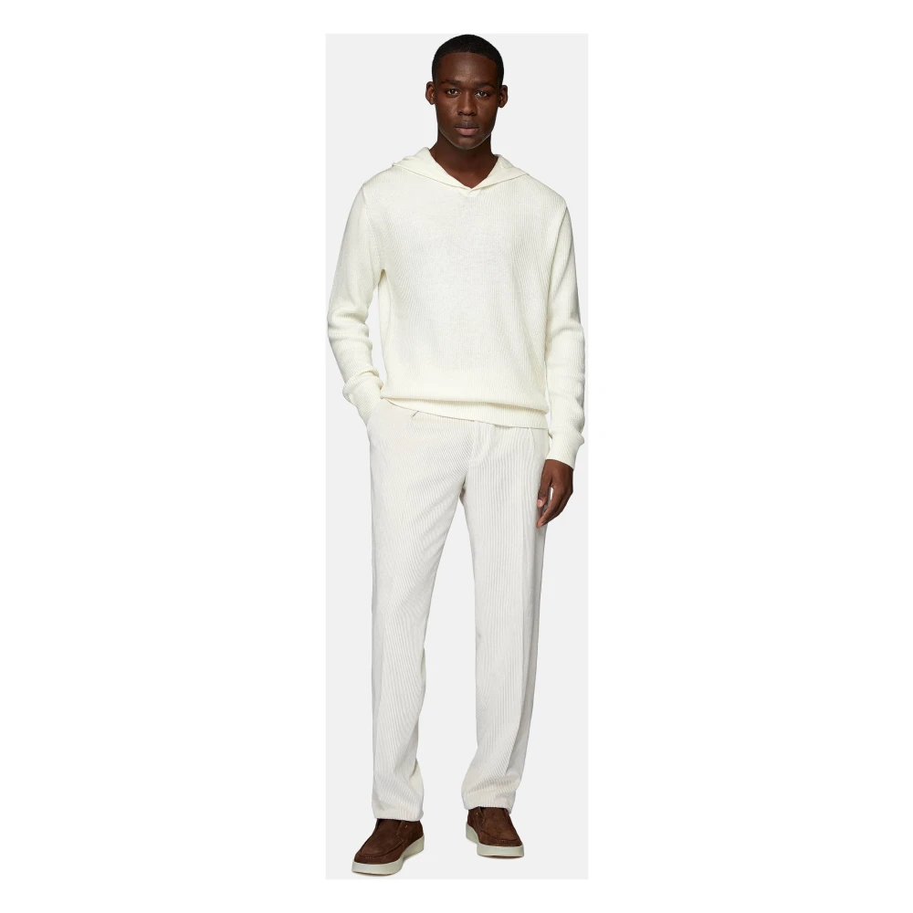 Boggi Milano Fluwelen Broek Brown Heren