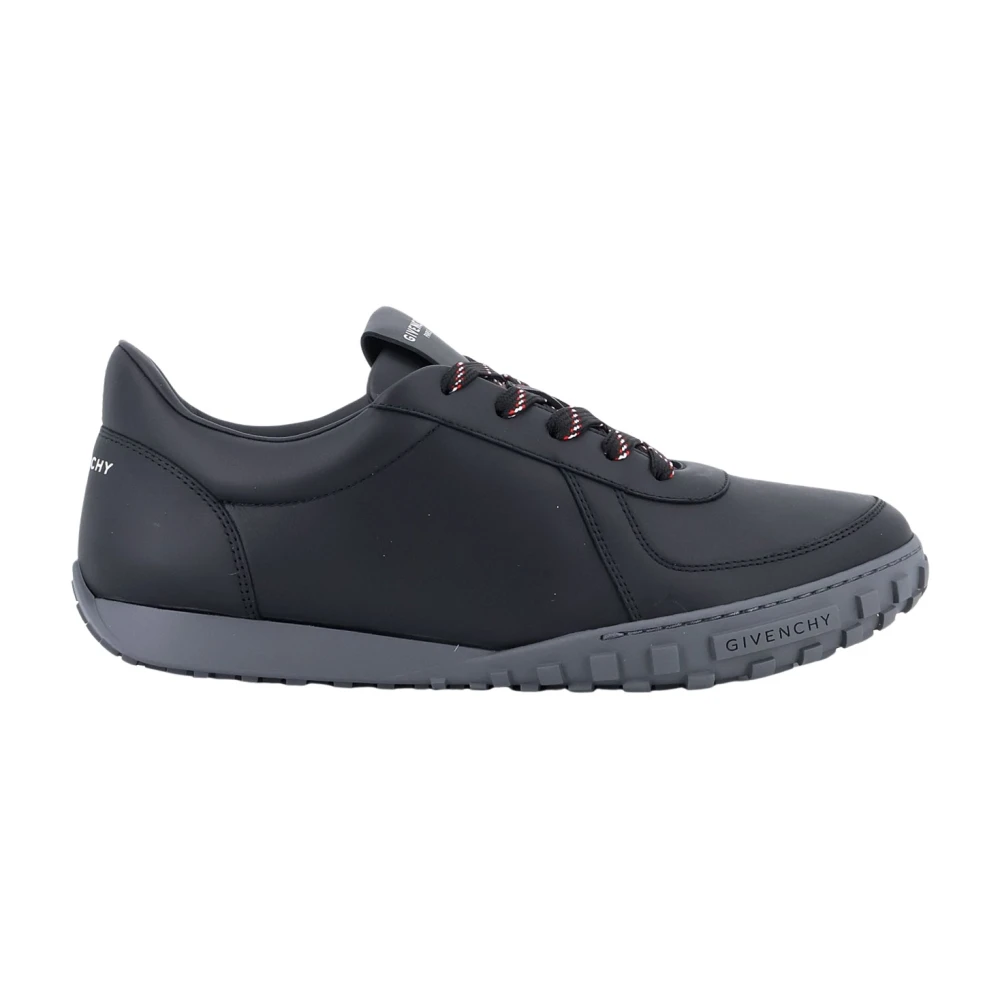 Givenchy Herr Svart Skor 42 1/2 Eu, Läder, Glide Sneakers