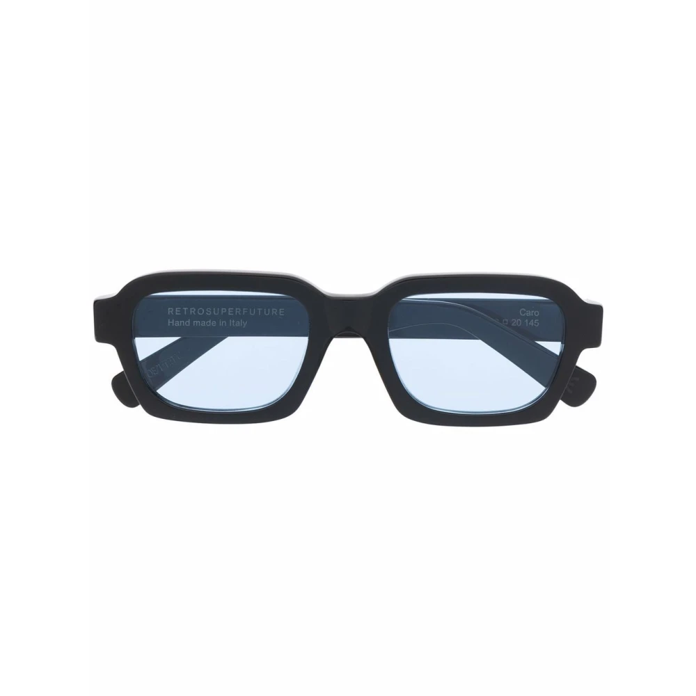 Retrosuperfuture Unisex Black Sunglasses, 52 Mm, Caro Foe Sunglasses