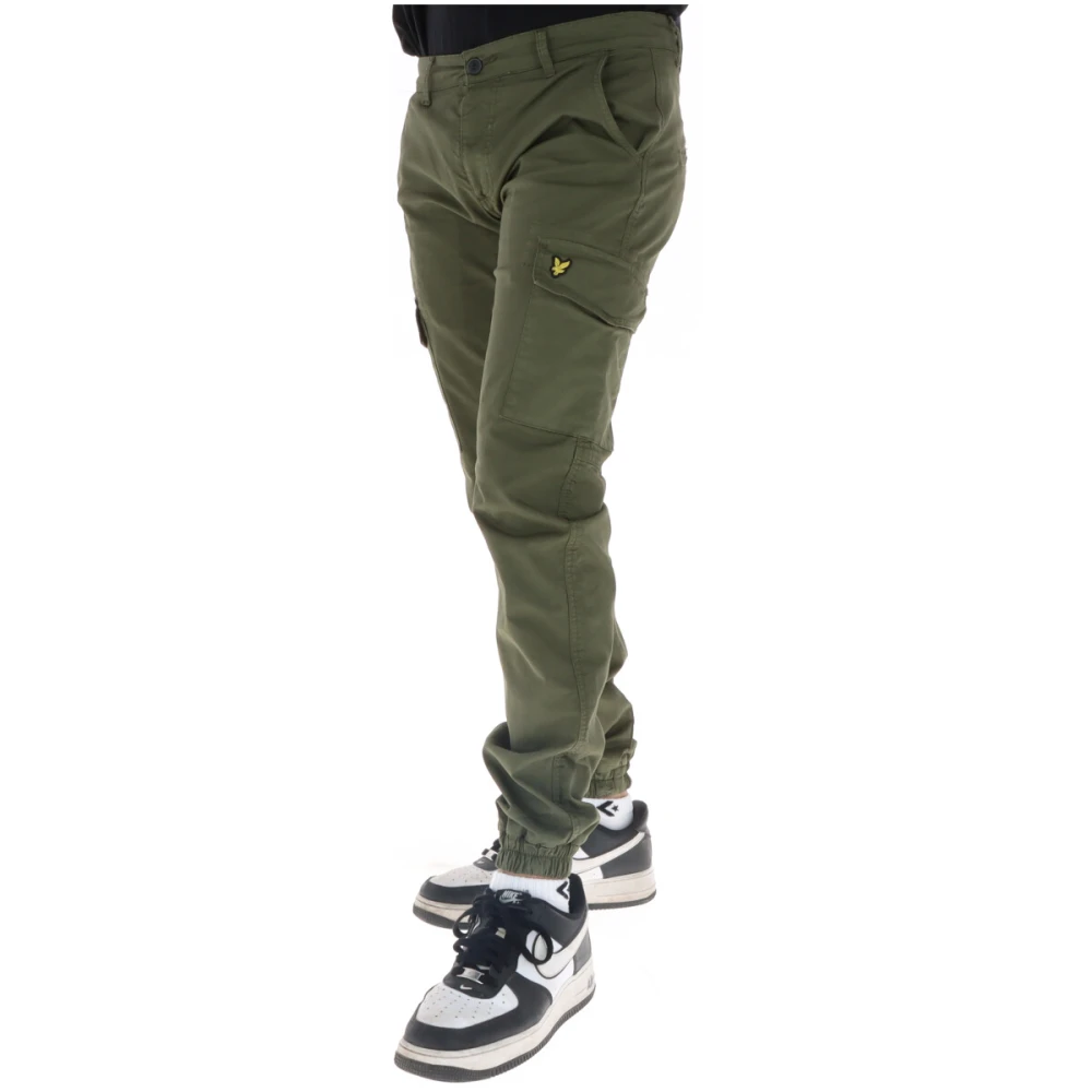 Lyle & Scott Klassieke Katoenen Broek Lente Zomer Green Heren