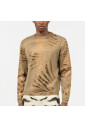 pull-a-motif-peau-de-tigre-dore