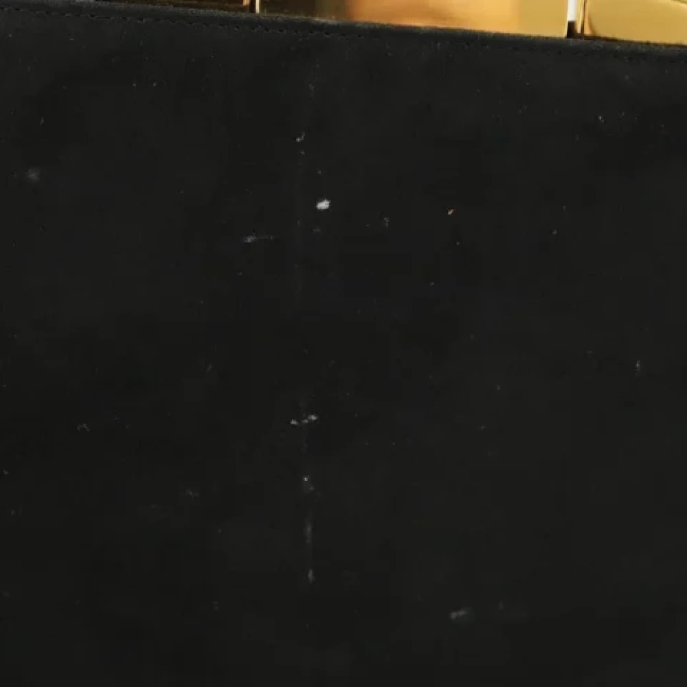Salvatore Ferragamo Pre-owned Suede handbags Black Dames