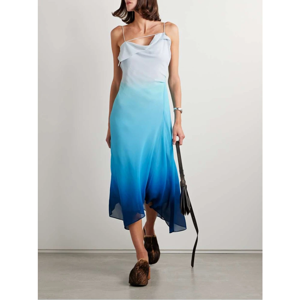 Acne Studios Elegante Zwarte Jurk voor Vrouwen Blue Dames