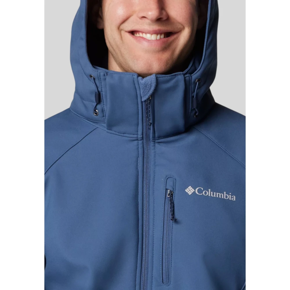 Columbia Softshell Wandelen Jas Dark Mountain Blue Heren