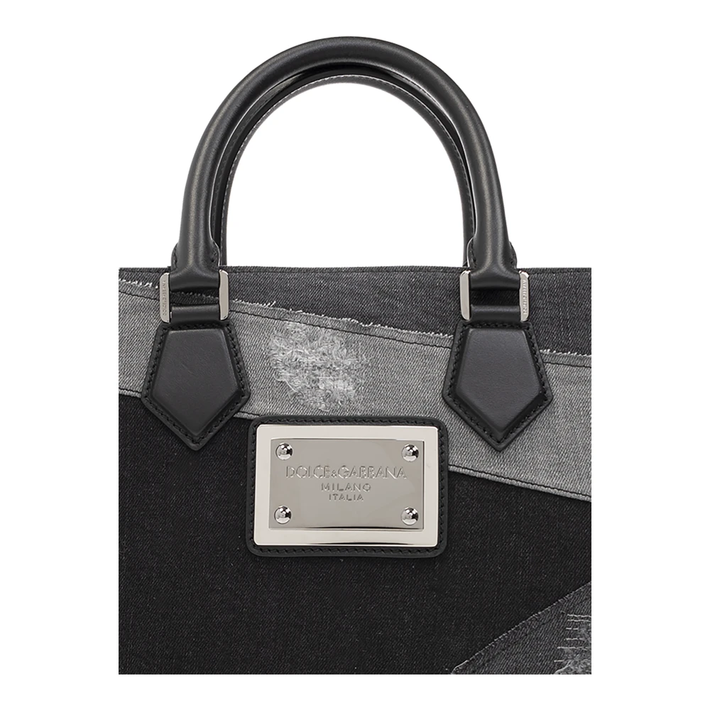 Dolce & Gabbana Shopper tas Black Heren