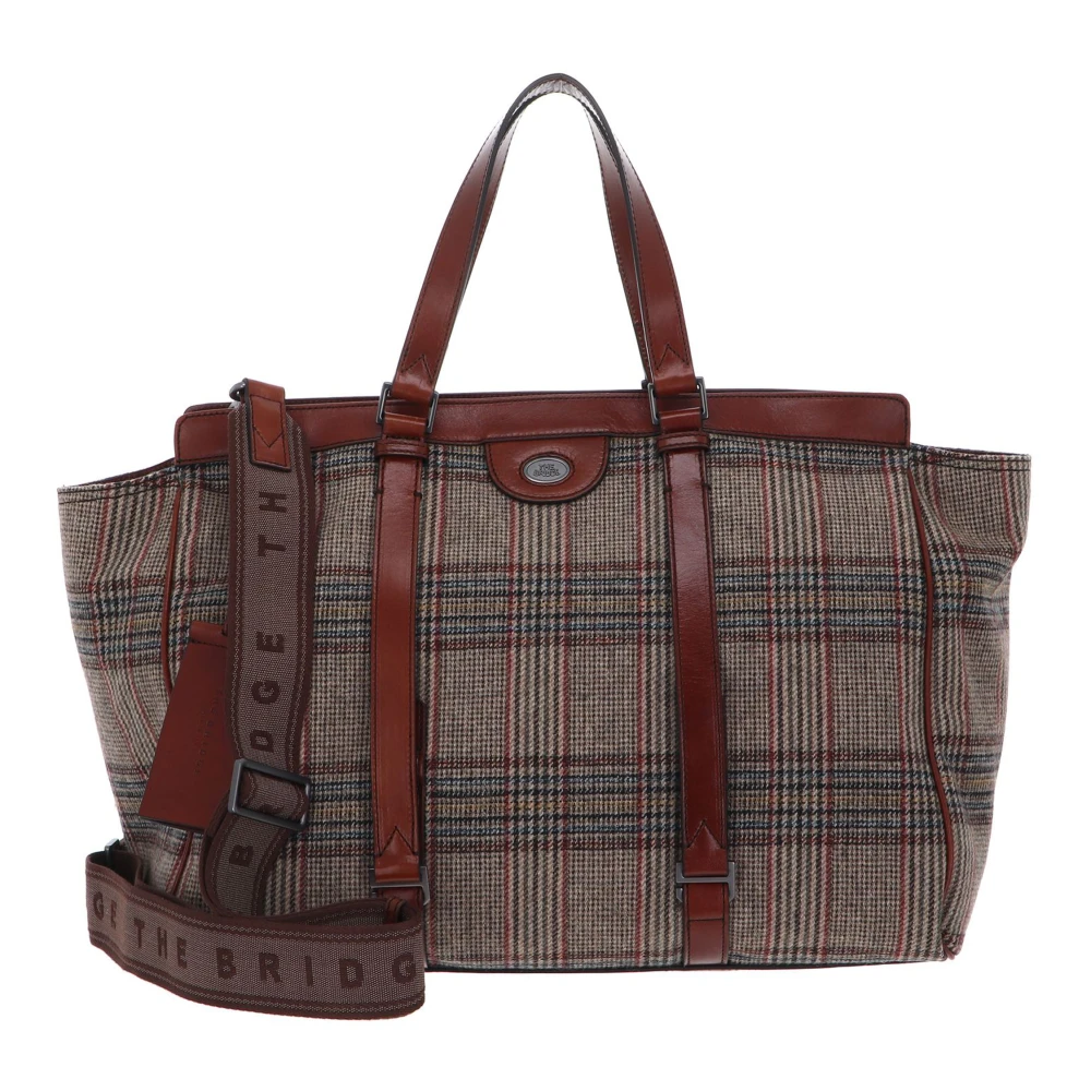 The Bridge Stijlvolle Duffle Tas Brown Dames