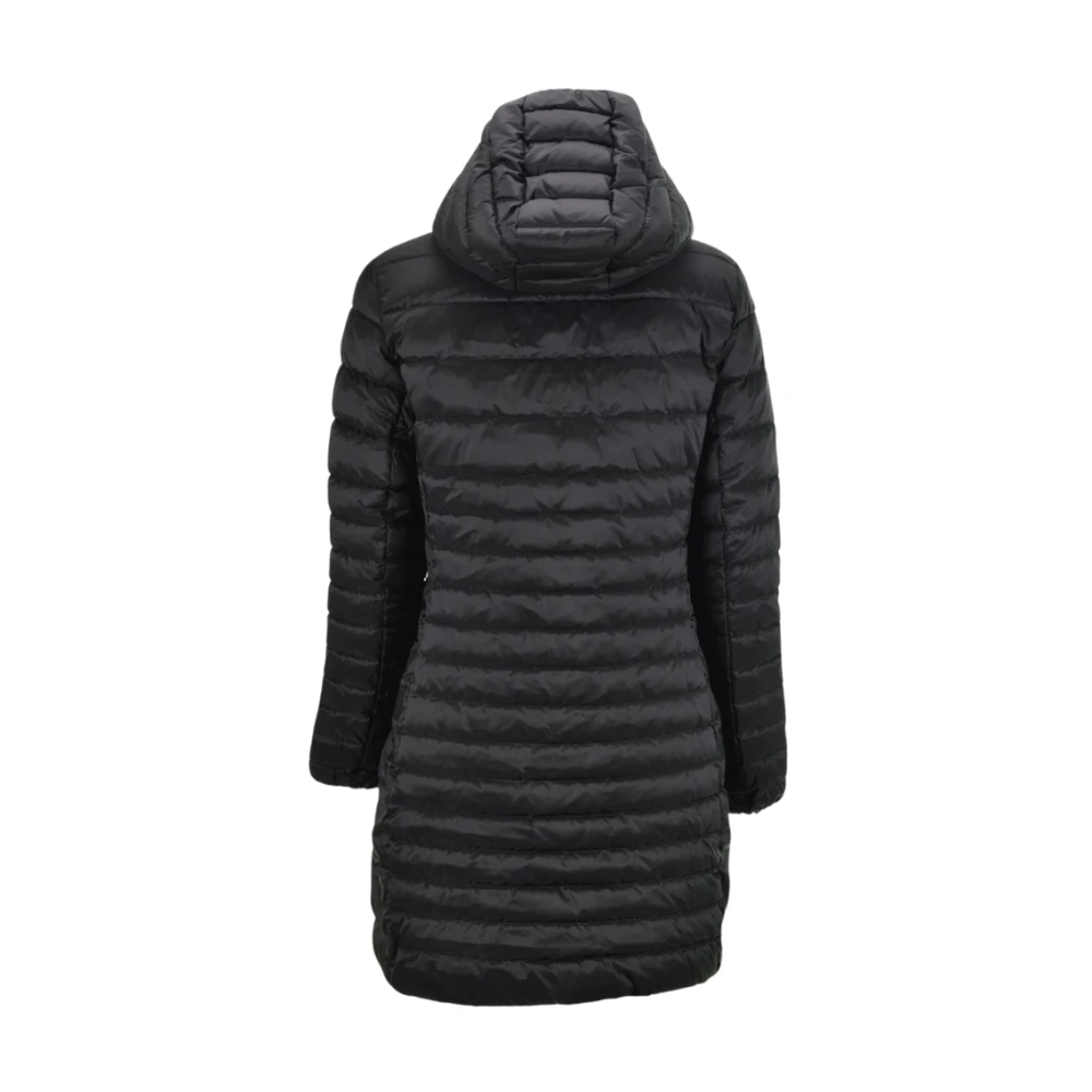 Ciesse Piumini Gewatteerde Hoody Jas Black Dames