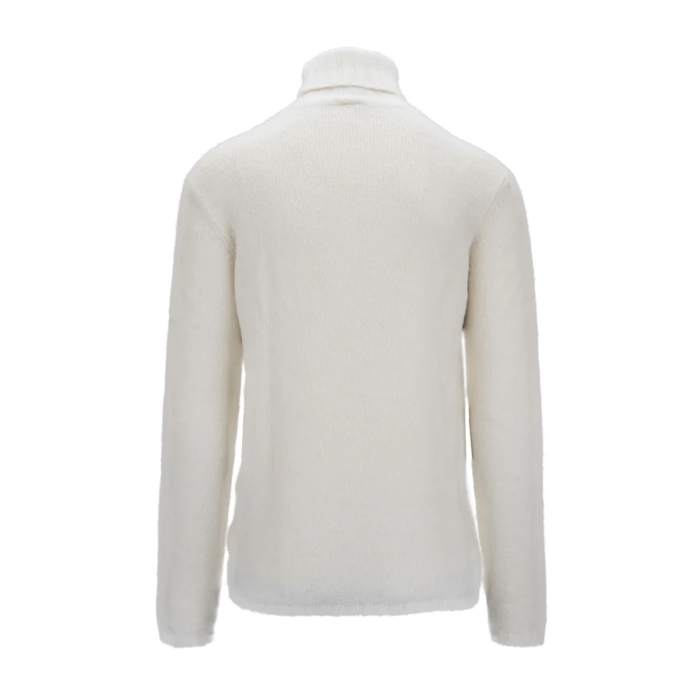 Colmar Hoge hals lange mouw trui White Dames