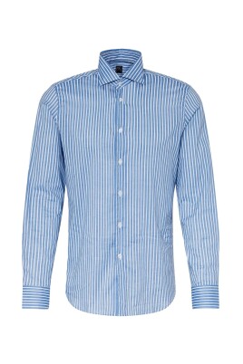 blue-and-white-striped-shirt