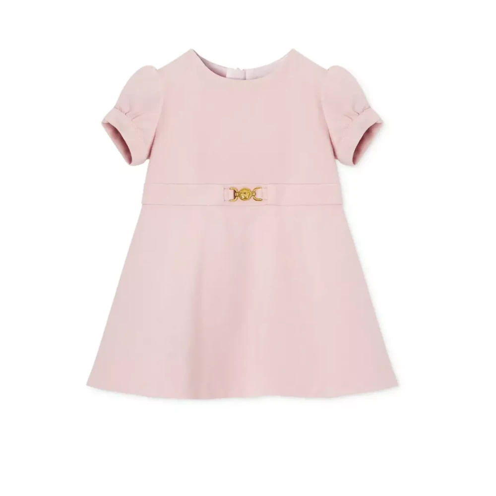 Versace Barn Dusty Rose Klänning Jersey Pink, Flicka