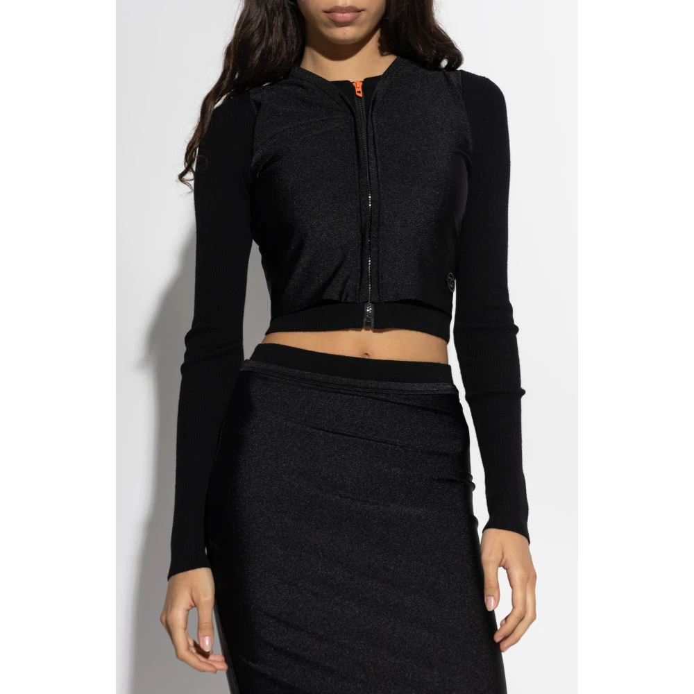 Diesel Cardigan M-Ros Black Dames