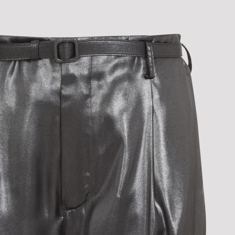 Ralph Lauren Acklie Geplooide Broek Gray Dames