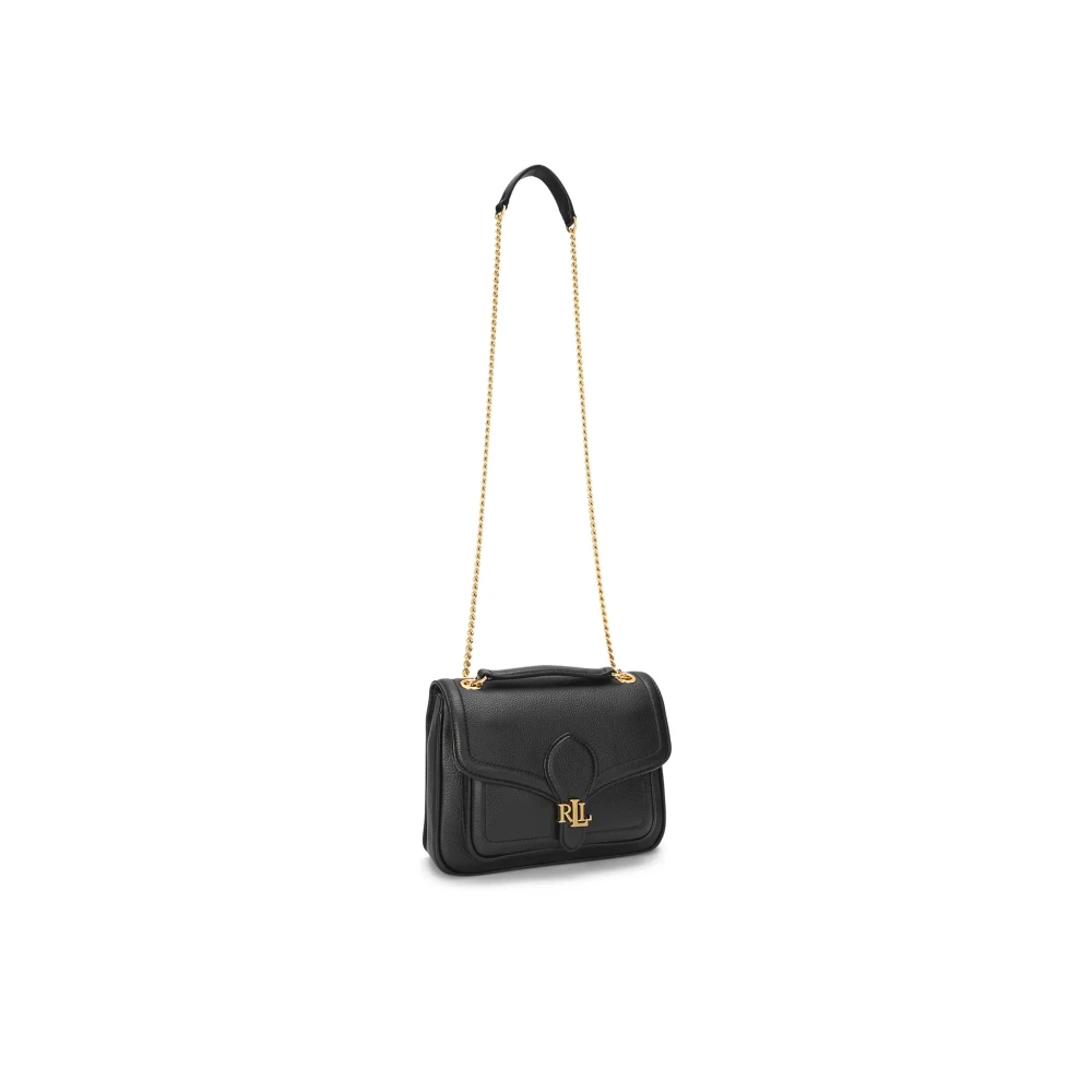 Ralph Lauren Bradley SM Schoudertas Klein Black Dames