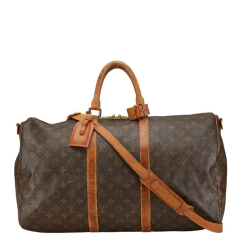 Louis Vuitton Vintage Pre-owned Leather louis-vuitton-bags Brown Dames