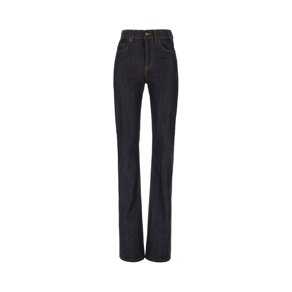 Saint Laurent Klassieke Denim Jeans voor dagelijks gebruik Blue Dames