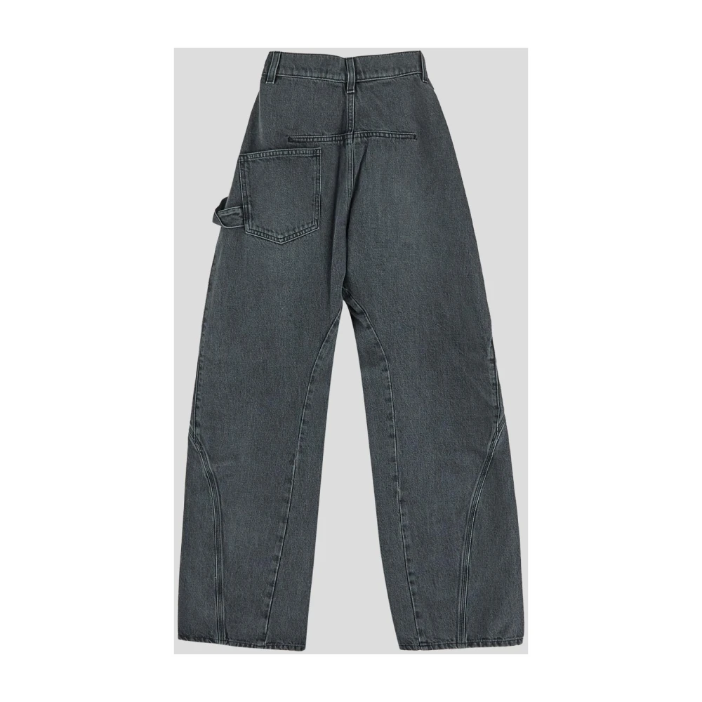 JW Anderson Dames Denim Mode Gray Dames
