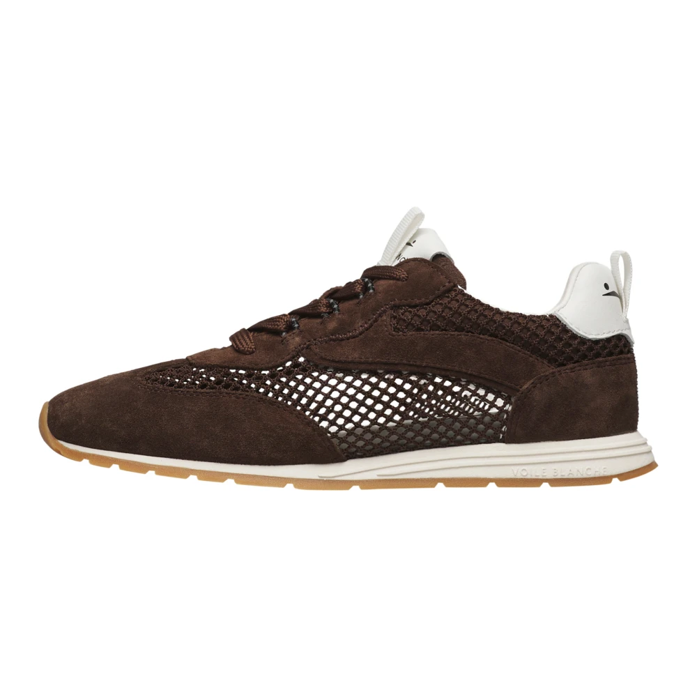 Voile Blanche Play Sneak 01 Mesh Dames Schoenen Bruin