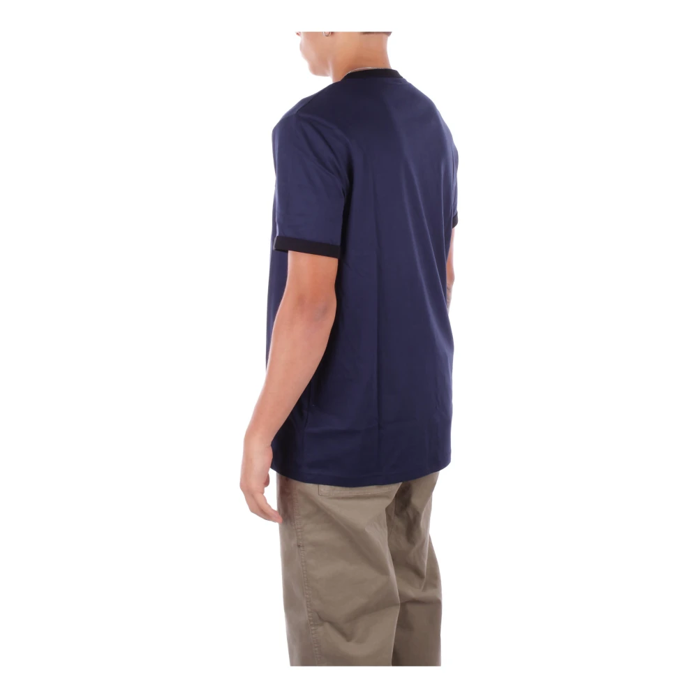 Fred Perry Logo Front T-shirts en Polo's Blue Heren
