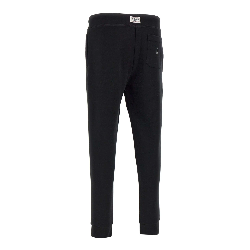 Polo Ralph Lauren Zwarte Katoenen Classics Jogger Broek Black Heren