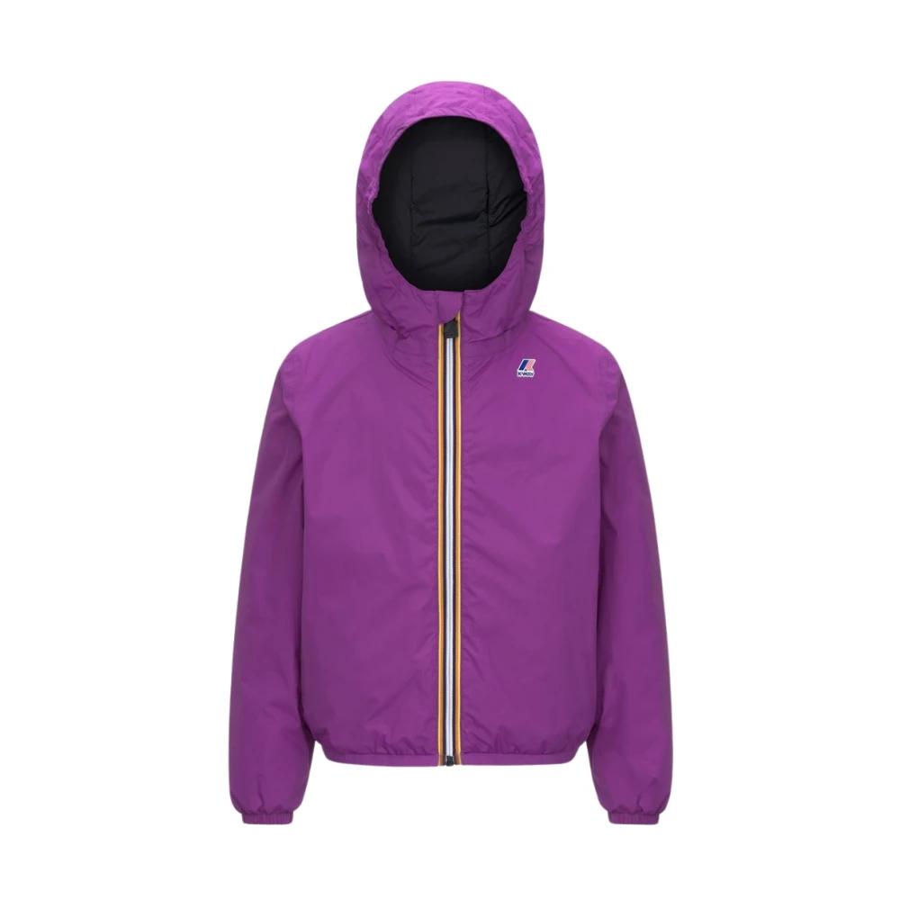 K-Way Unisex Purper Lichtgewicht Jas