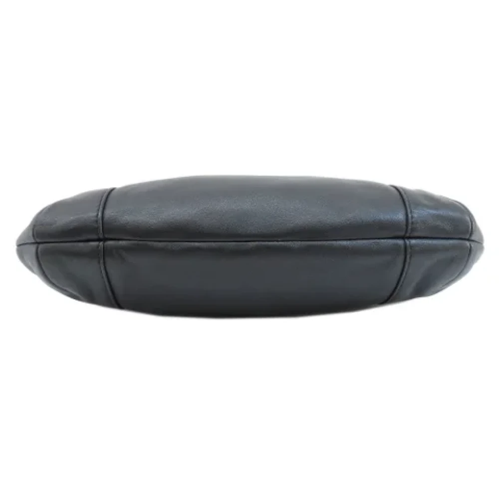 Coach Pre-owned Leather shoulder-bags Black Dames