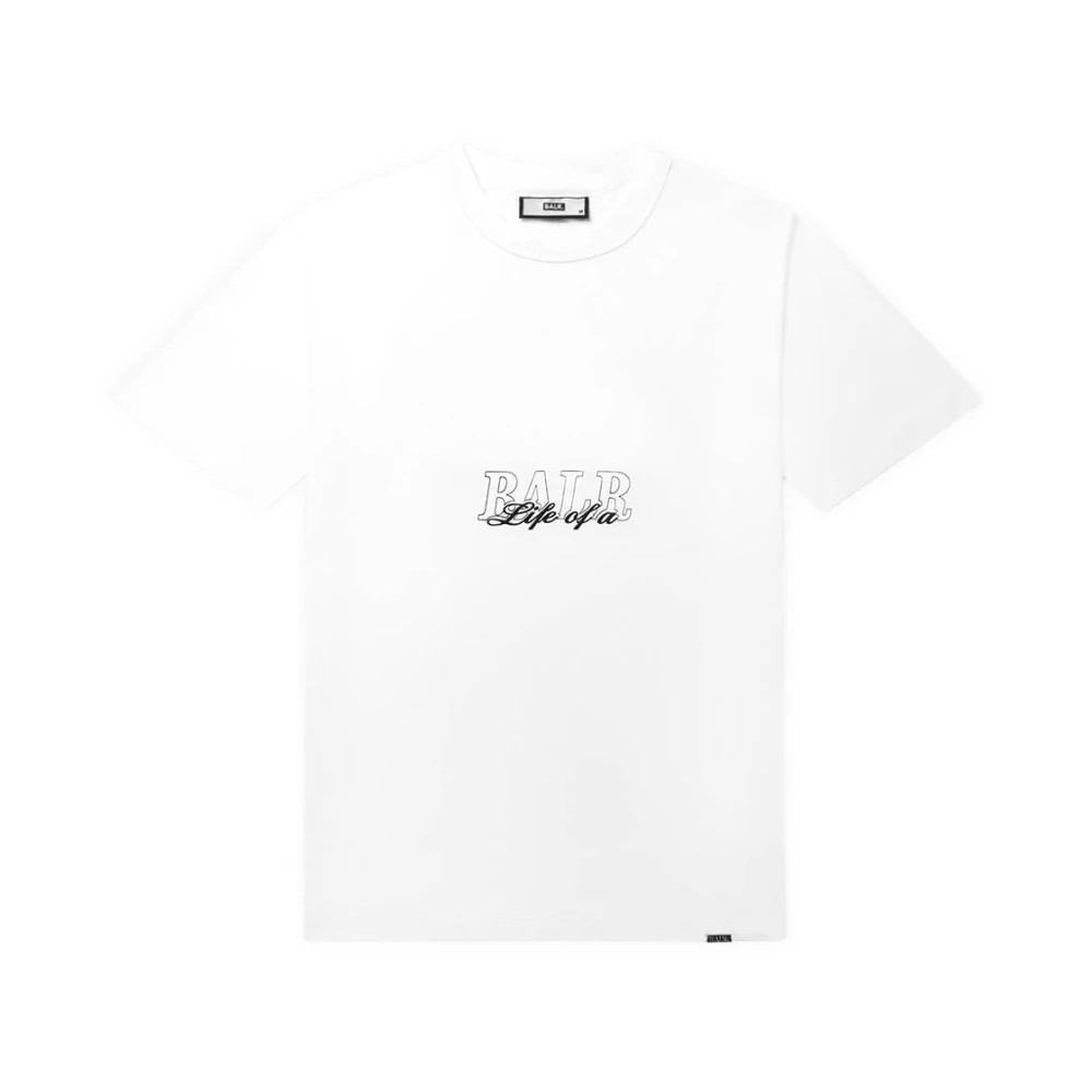 Balr. Korte mouw T-shirt B1112.1286 White Heren