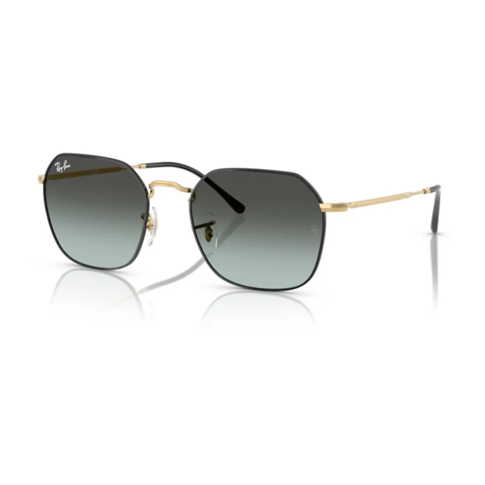 Ray-Ban Unisex Black Sunglasses, 53 Mm, Stylish Sunglasses With Blue Gradient Lenses