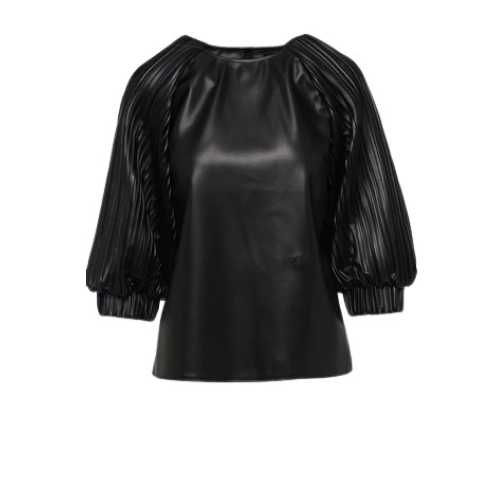 Karl Lagerfeld Blouse overhemd Black Dames