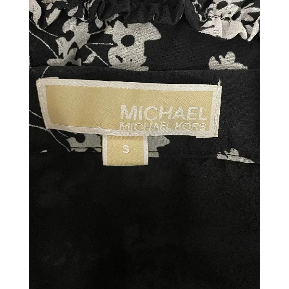 Michael Kors Pre-owned Silk bottoms Black Dames