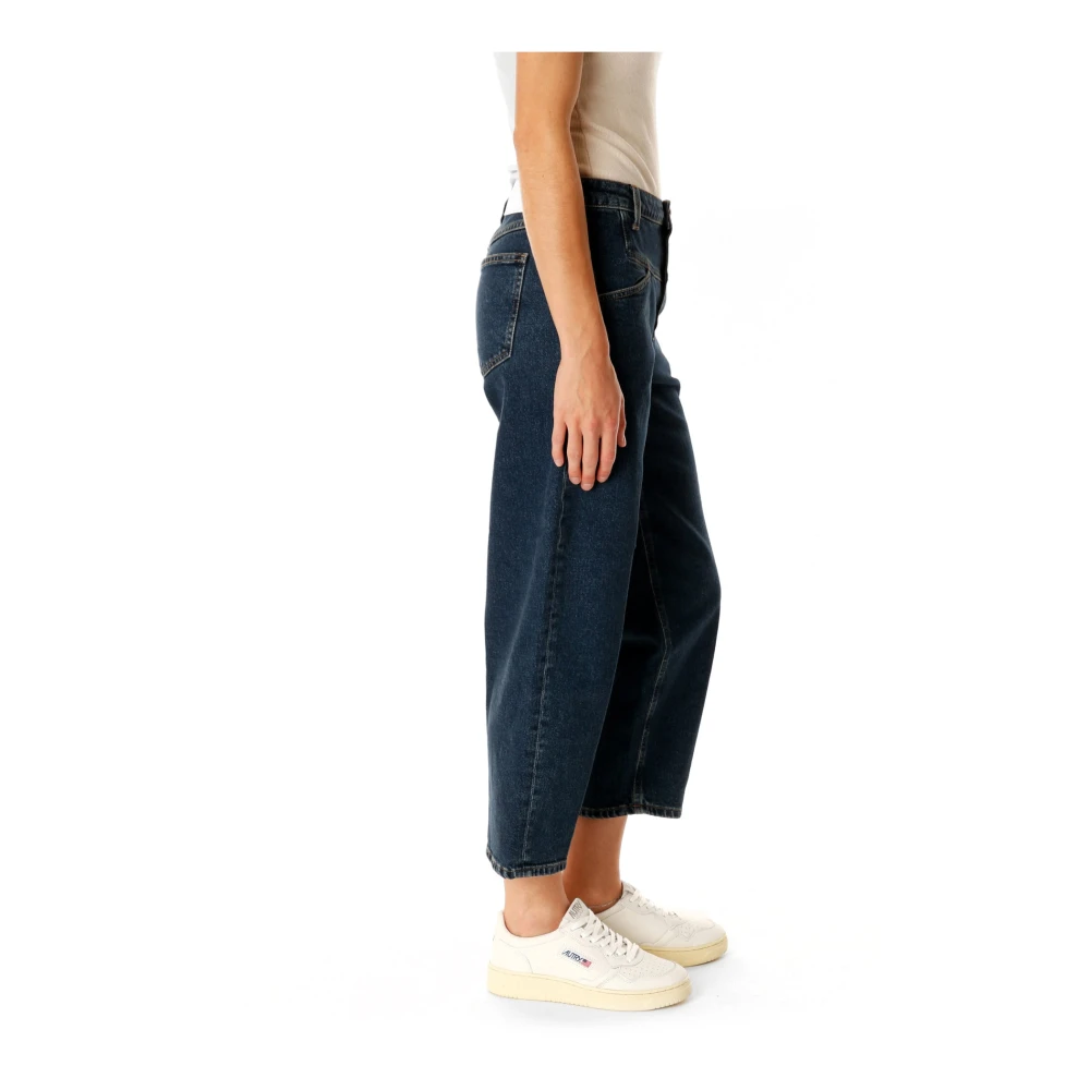 closed High Rise Relaxed Fit Jeans Blue Dames