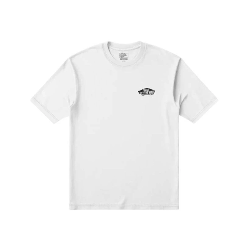 Vans Men's White Double Standard Ss - T-Shirts - S - Tops