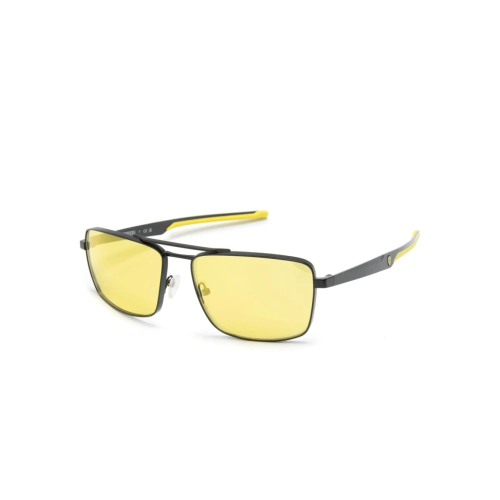 Ferrari Men's Black Sunglasses With Accessories - Sunglasses - 60 Mm - Accessories