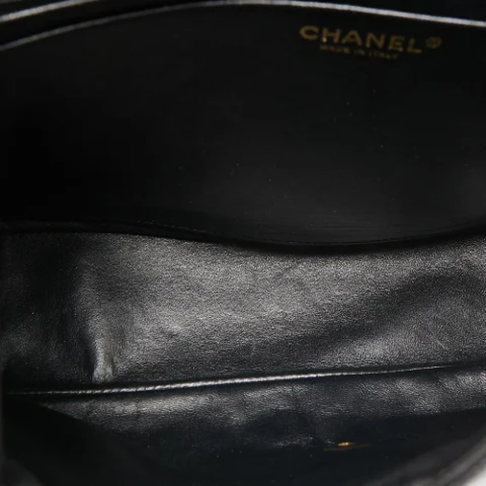 Chanel Vintage Pre-owned Leather chanel-bags Black Dames