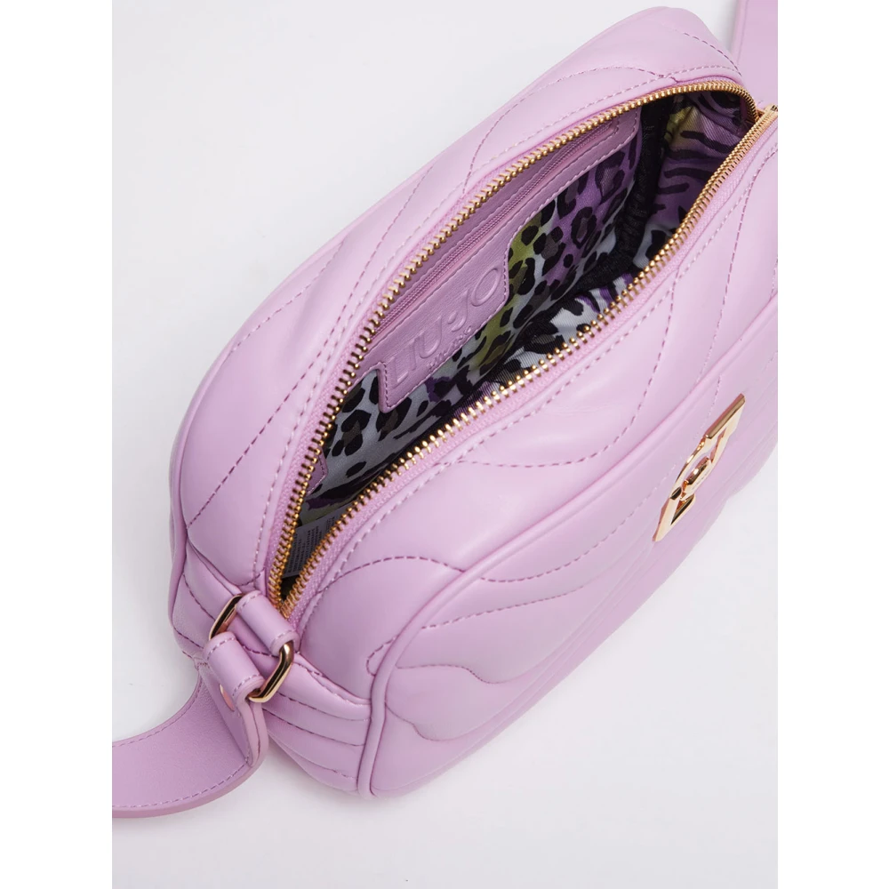 Liu Jo Gewatteerde Schoudertas in Pastel Lavendel Purple Dames