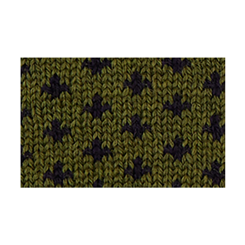 Gallo Groene wollen handschoenen met leliemotief Multicolor Heren
