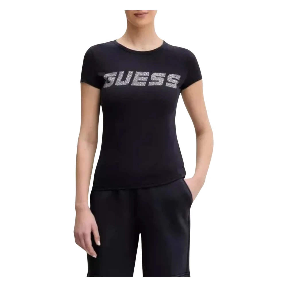 Guess - Tops > T-Shirts - Blue - Guess - Modalova