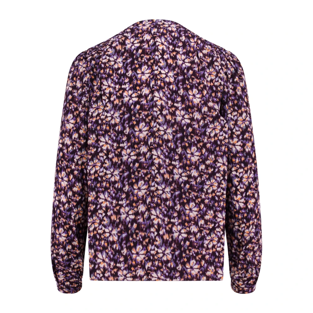 Isabel Marant Étoile Multicolor Viscose Shirt Purple Dames