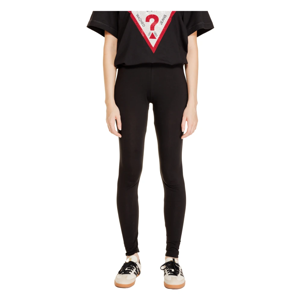 Jacqueline De Yong Women's Black Cotton Leggings Autumn/Winter Collection